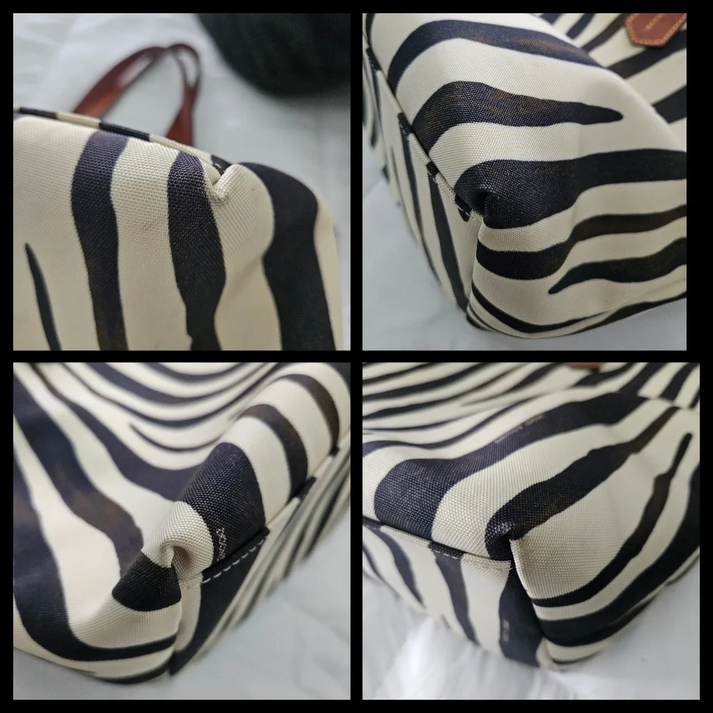 Dooney & Bourke Zebra Tote - Picture 10 of 11
